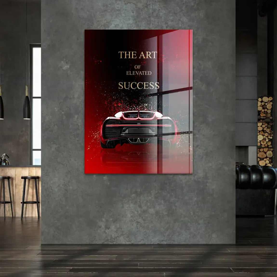 Art of Success Bugatti Acrylglasbild