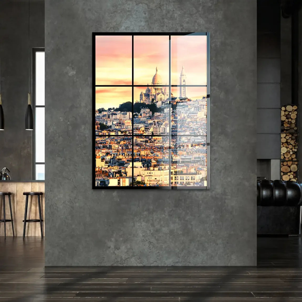 Sunrise Montmartre Paris Acrylglasbild