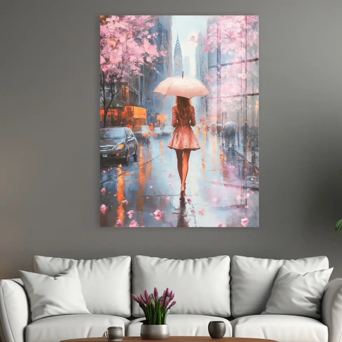 Color of Rain Acrylglasbild INGALERIE