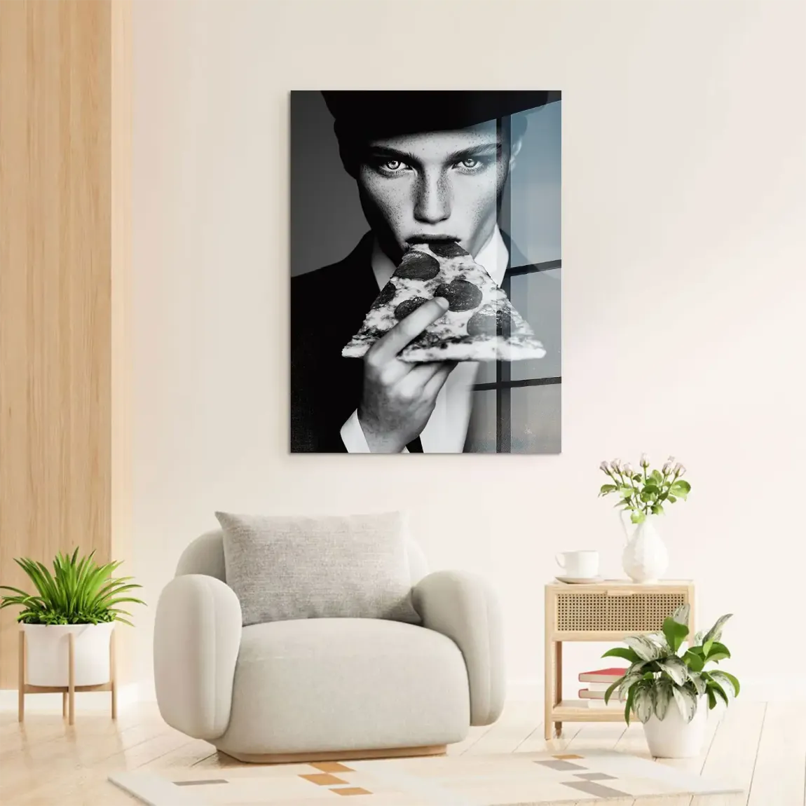 Pizza Charisma Acrylglasbild