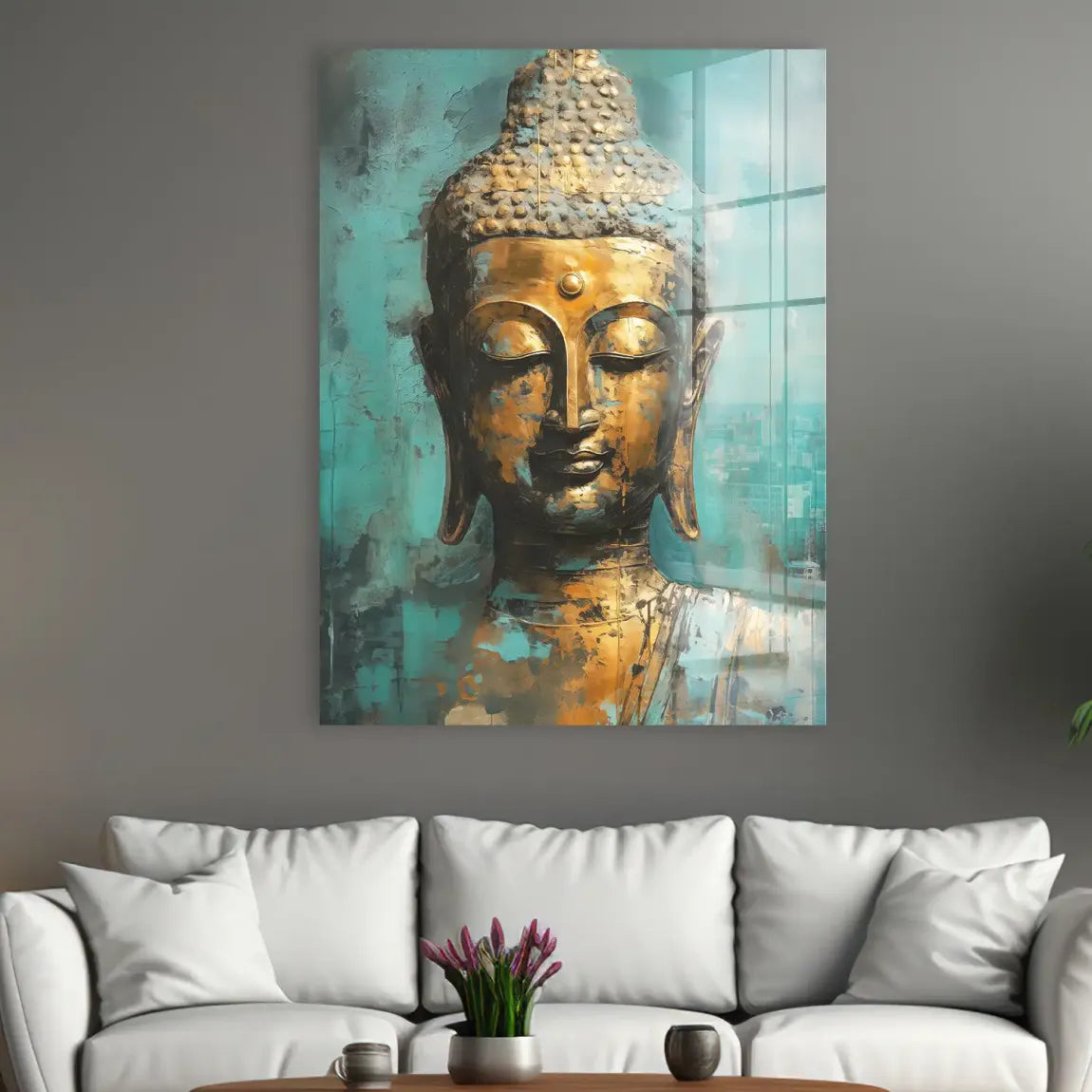 Buddha Essence Acrylglasbild INGALERIE