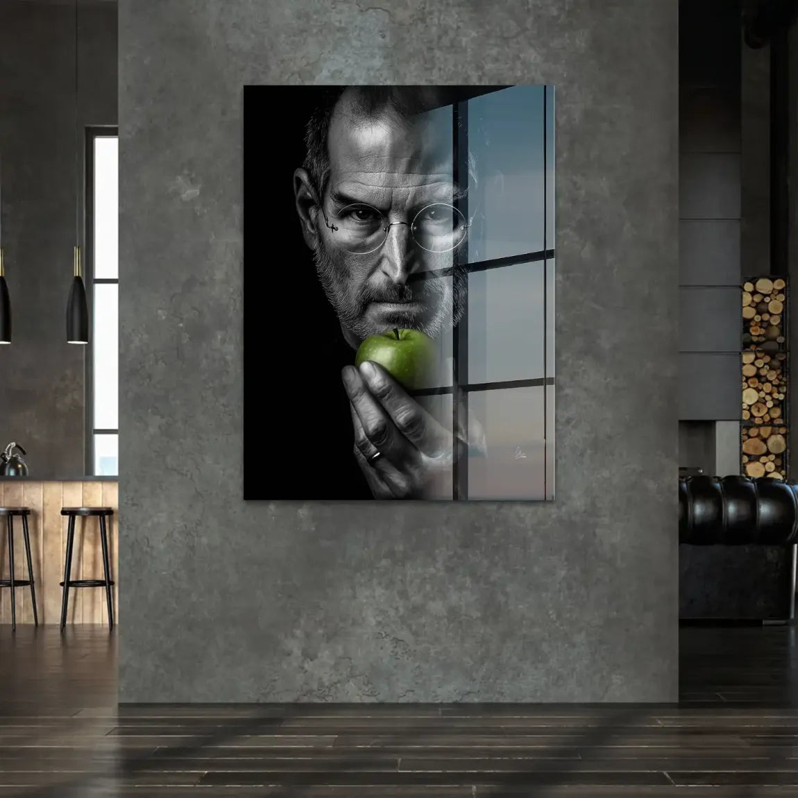 Vision Mind Jobs Acrylglasbild