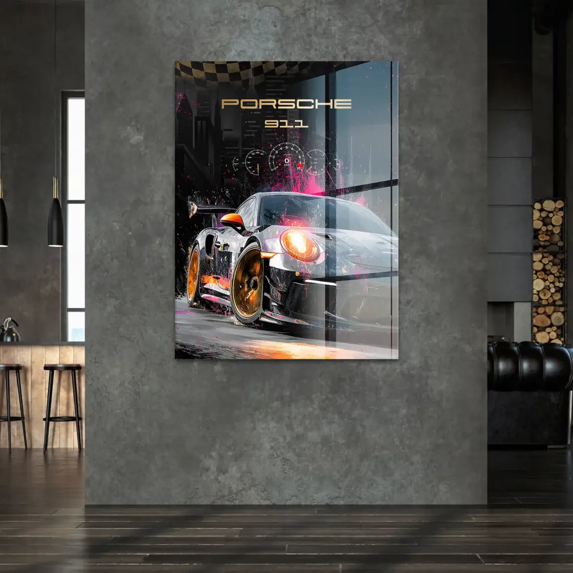 Porsche 911 GT3 Touch of Speed Acrylglasbild