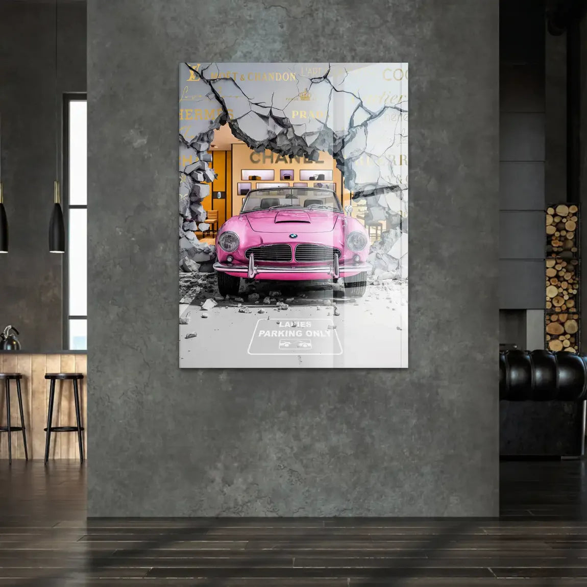 Coco Rebel Acrylglasbild