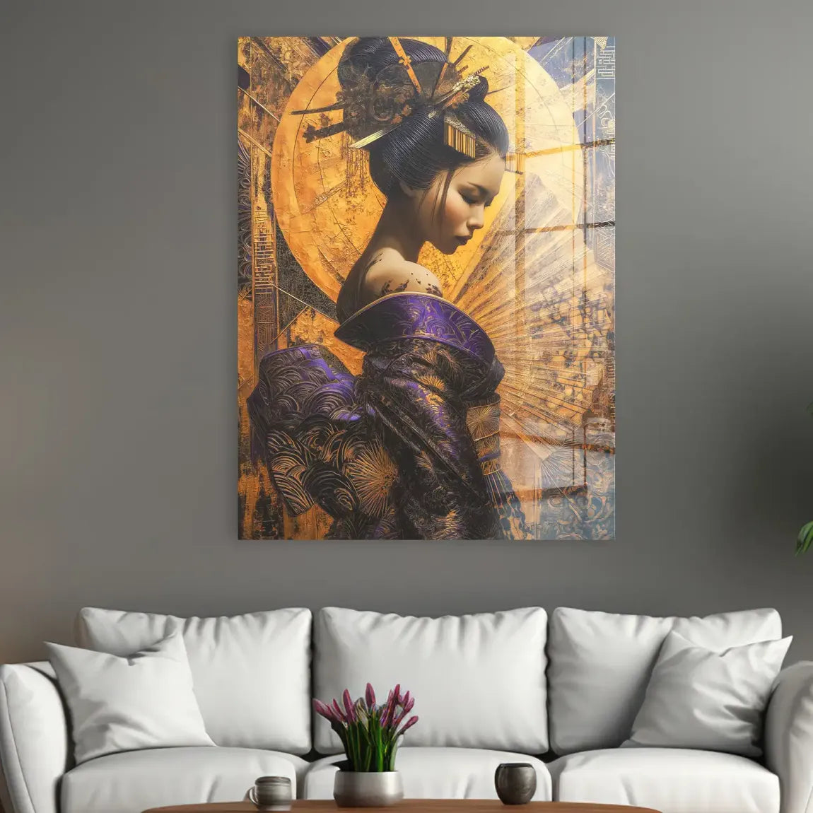 Silk Dynasty Beauty Acrylglasbild INGALERIE