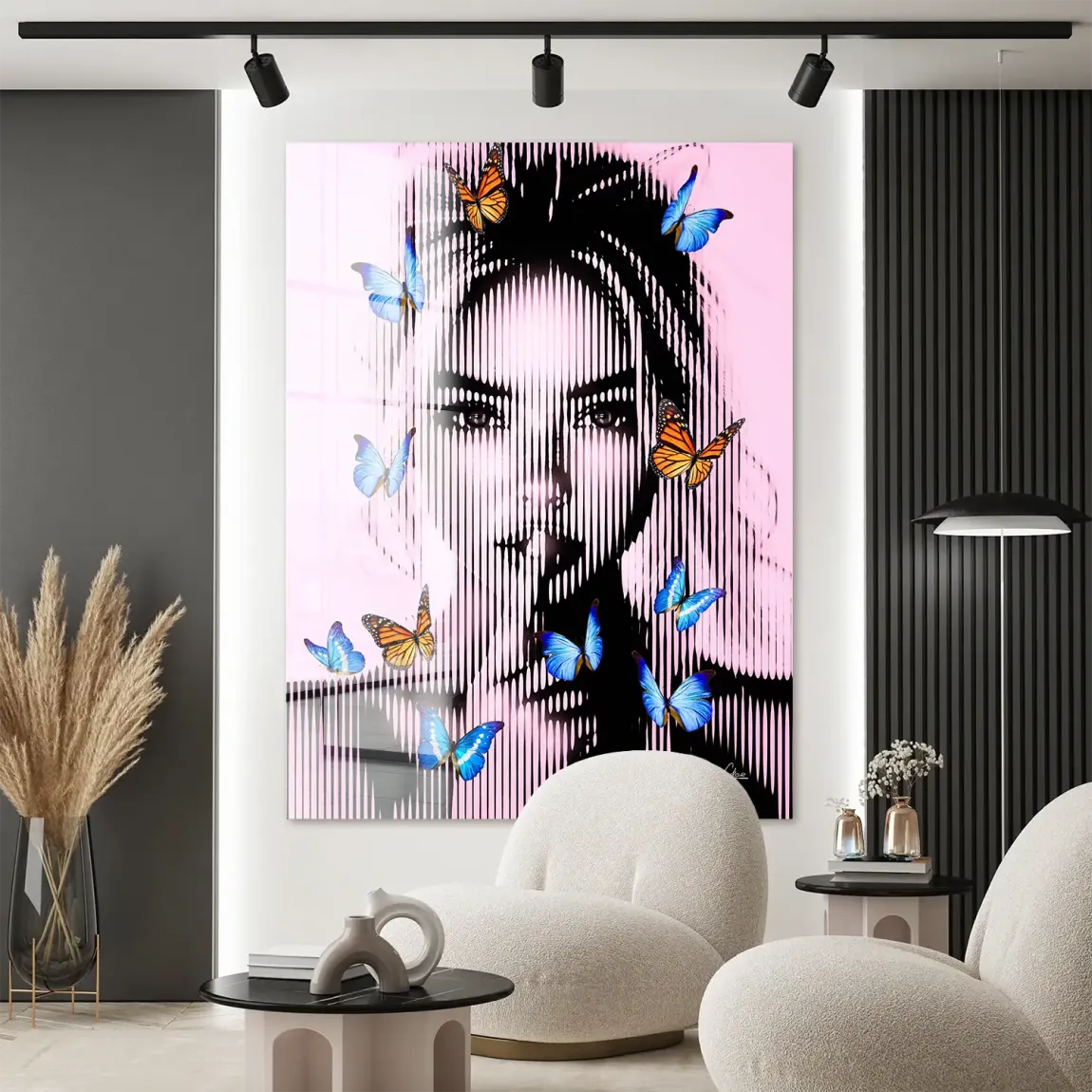 Silent Butterfly Acrylglasbild INGALERIE