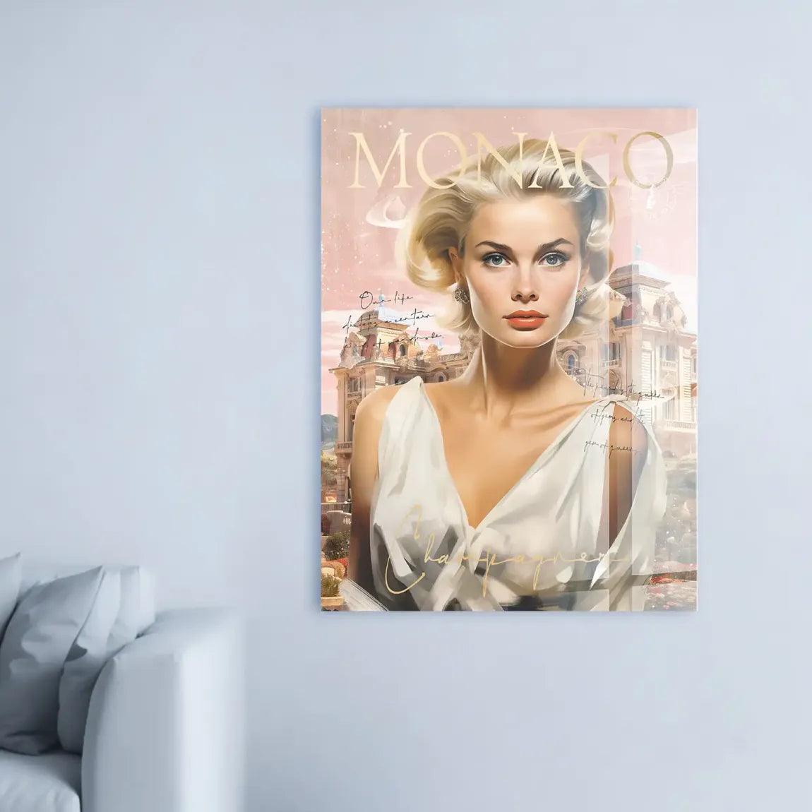 Grace Monaco Acrylglasbild INGALERIE