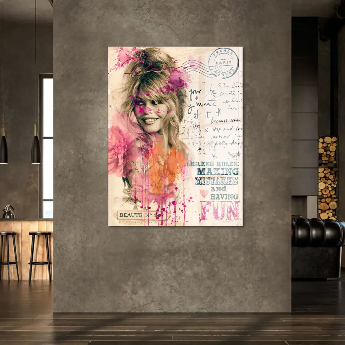 Bardot Paris Acrylglasbild
