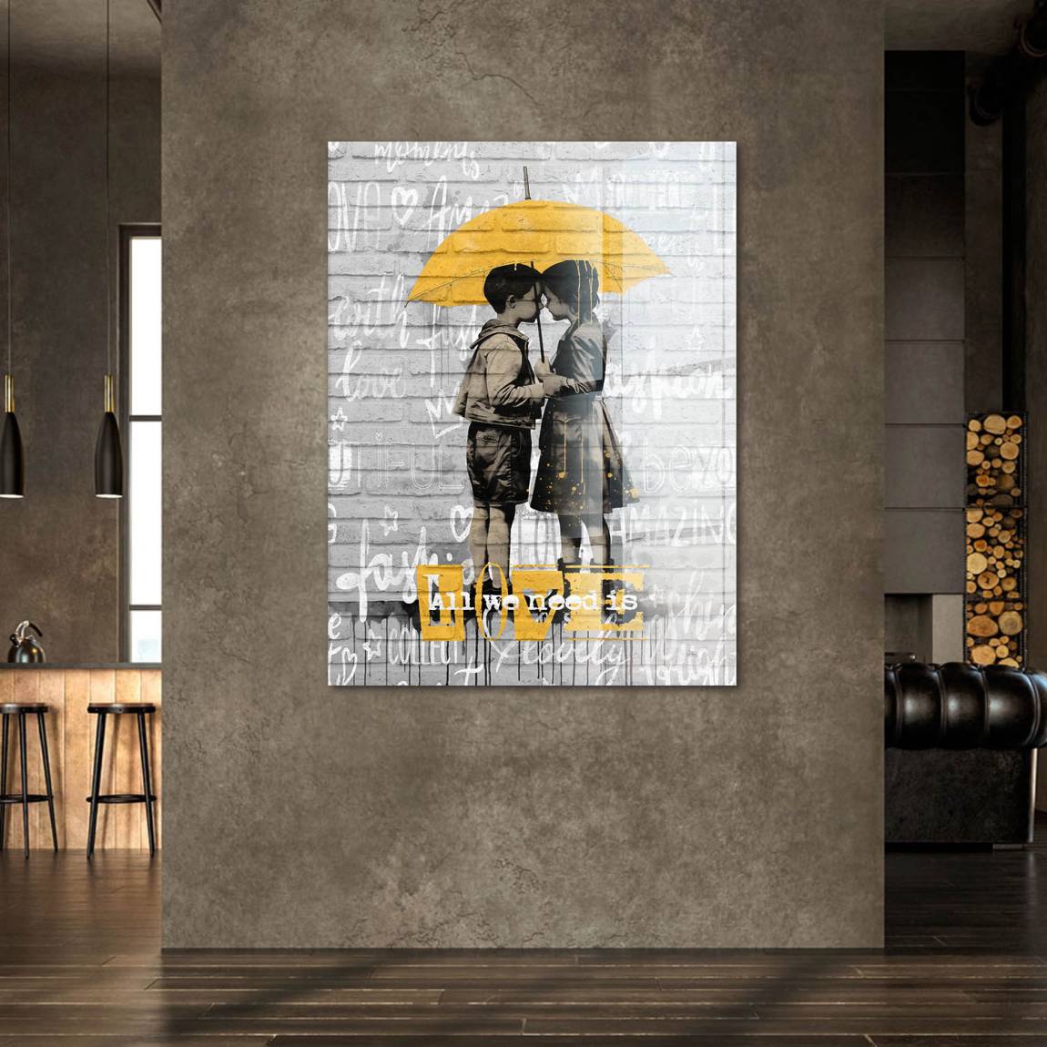 All We Need Acrylglasbild