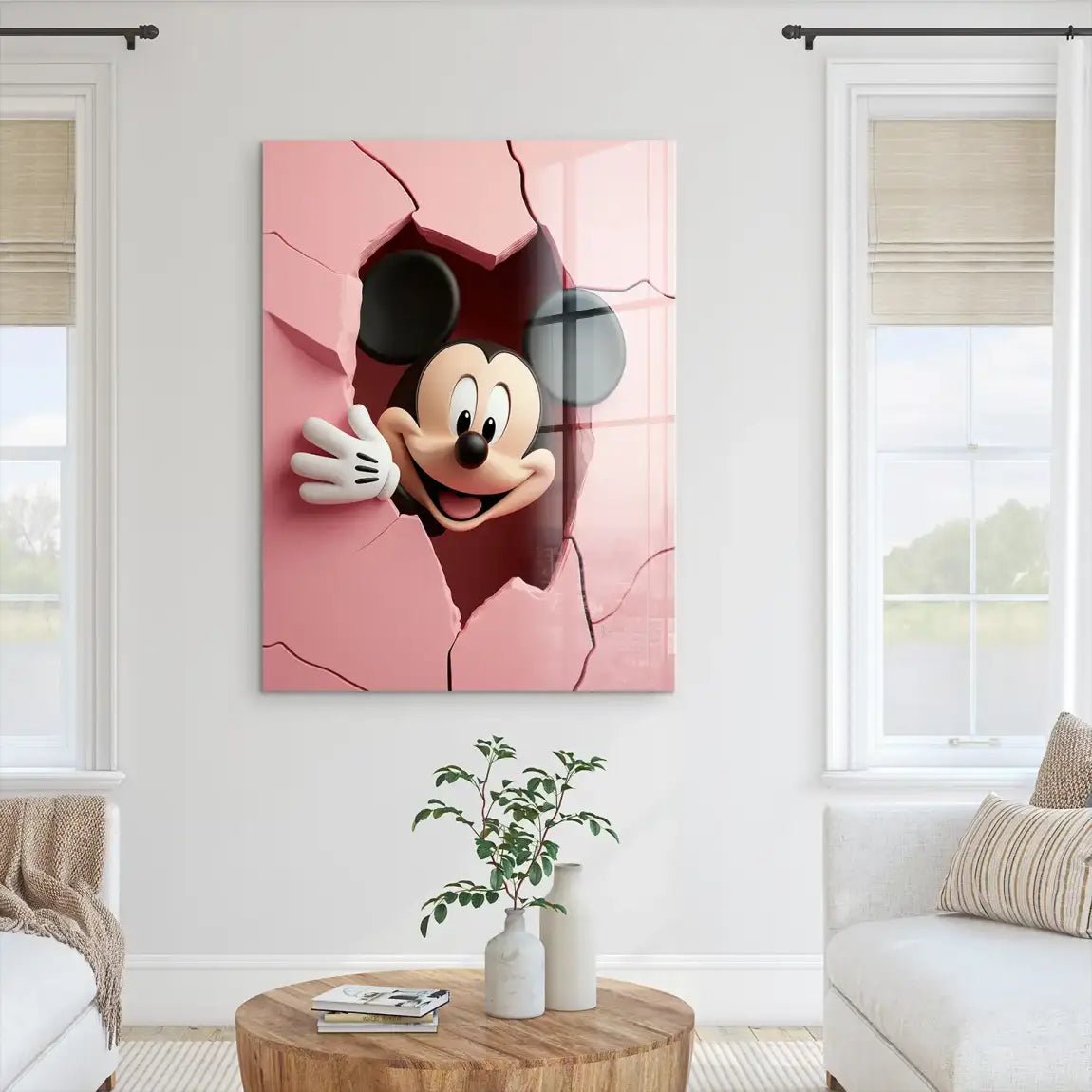 Micky Says Hello Acrylglasbild INGALERIE