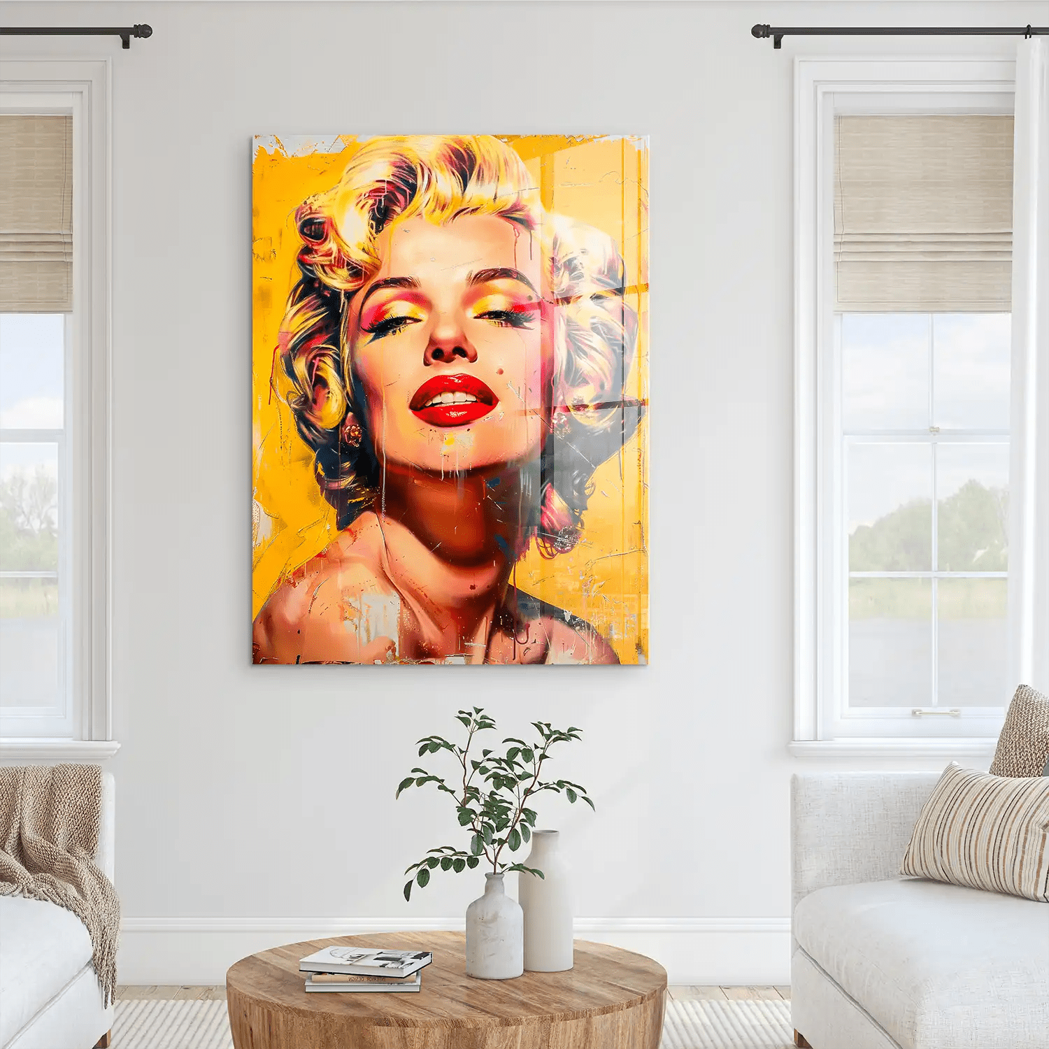 Marilyn Street Style Acrylglas Bild INGALERIE