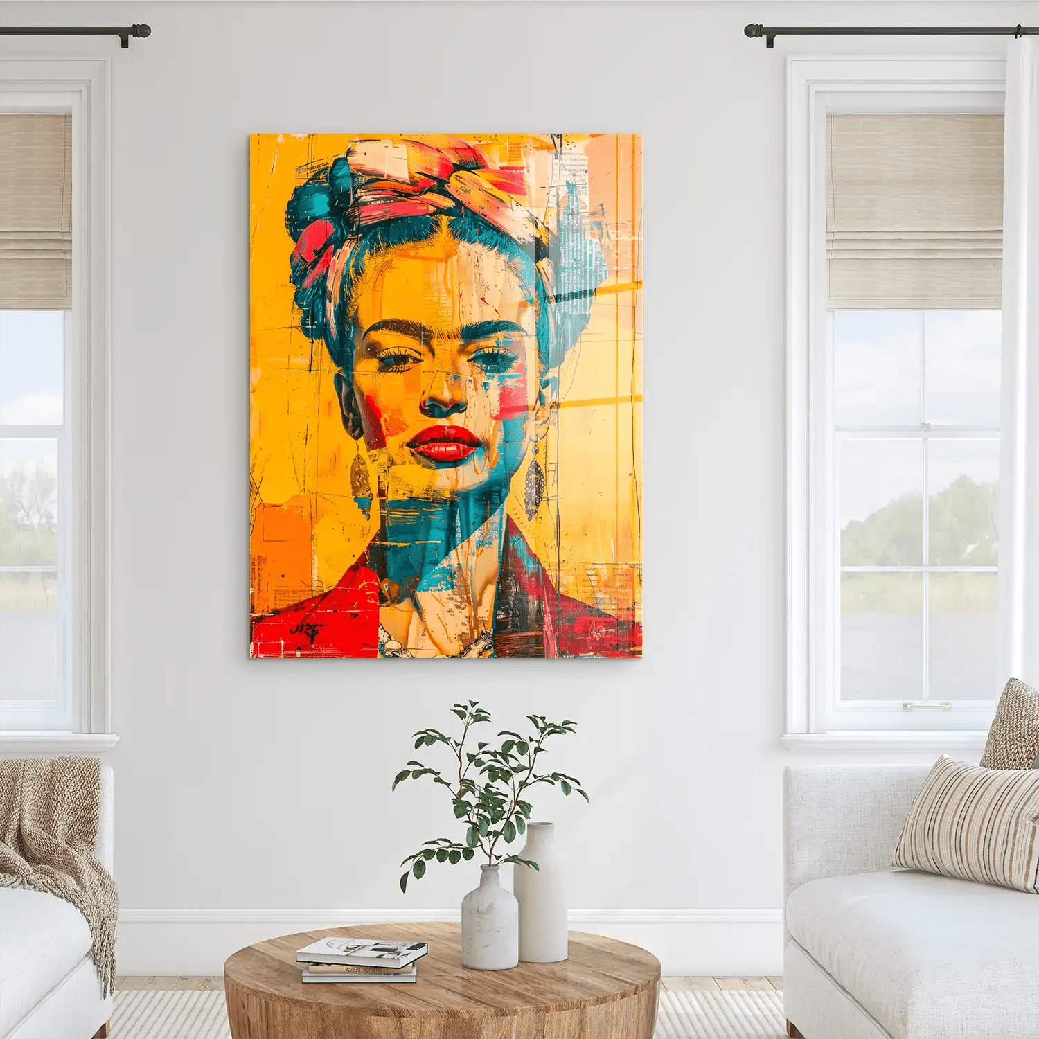 Frida Kahlo Street Style Acrylglas Bild INGALERIE