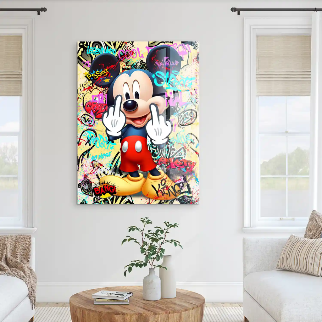 Micky Street Fresh Art Acrylglas Bild INGALERIE