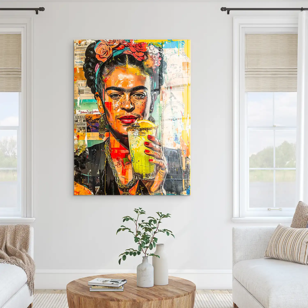 Frida Mexico Art Acrylglas Bild INGALERIE