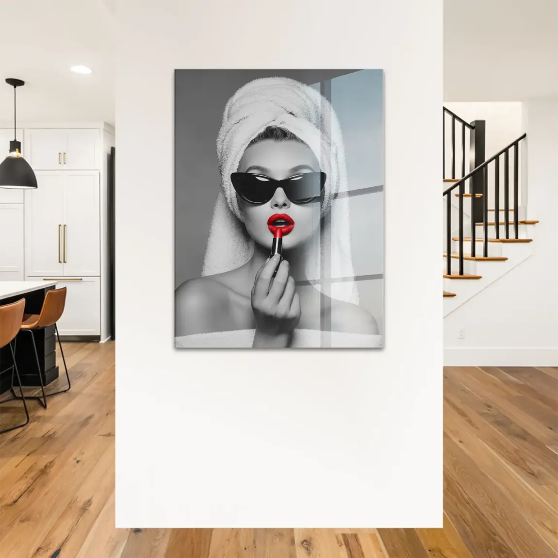 Lipstick Acrylglasbild