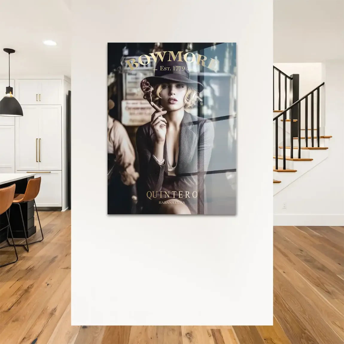 Whisky Noir Acrylglasbild