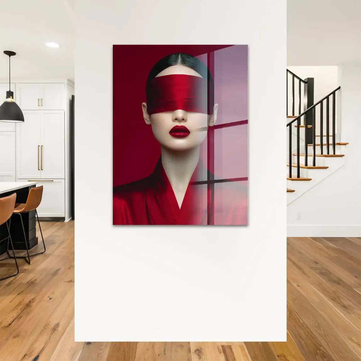 Blind Art Acrylglasbild