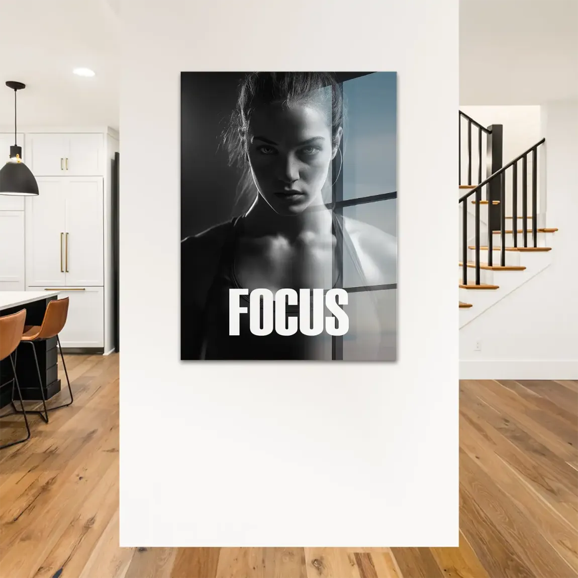 Focus Athletin Acrylglasbild