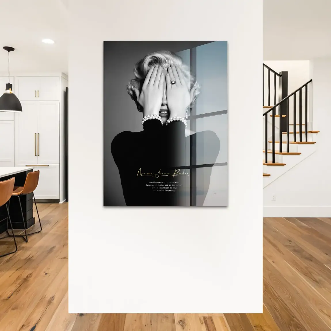 Marilyn Monroe Norma Jeane Acrylglasbild