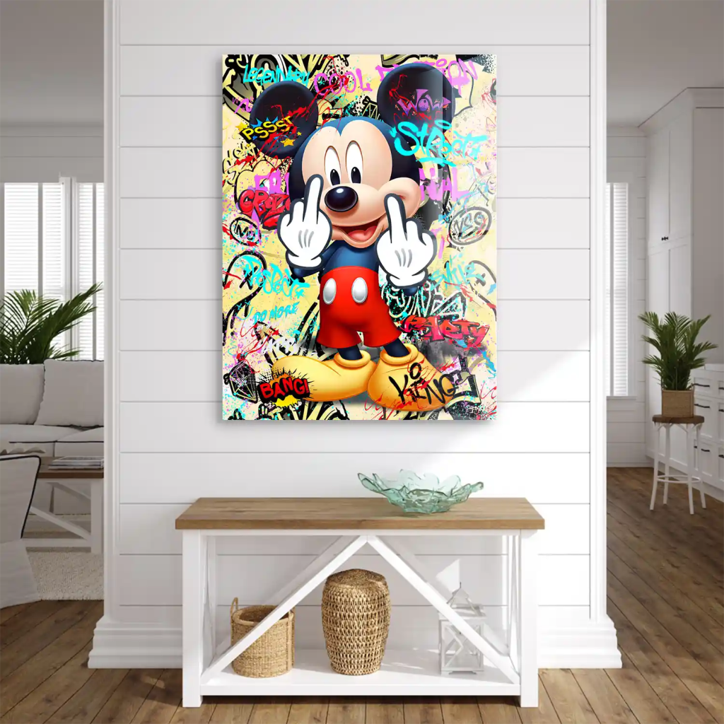 Micky Street Fresh Art Acrylglas Bild INGALERIE