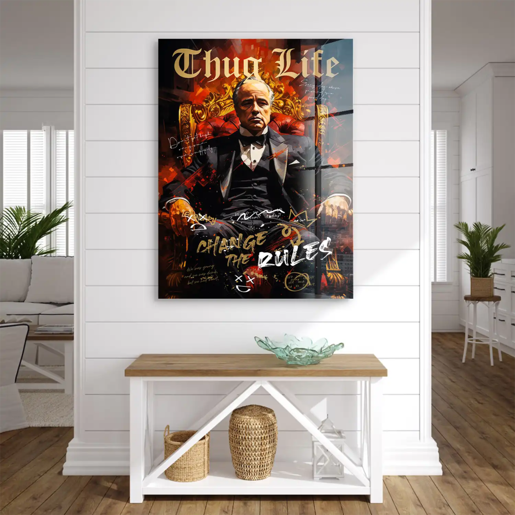 Godfather Rules Acrylglas Bild INGALERIE