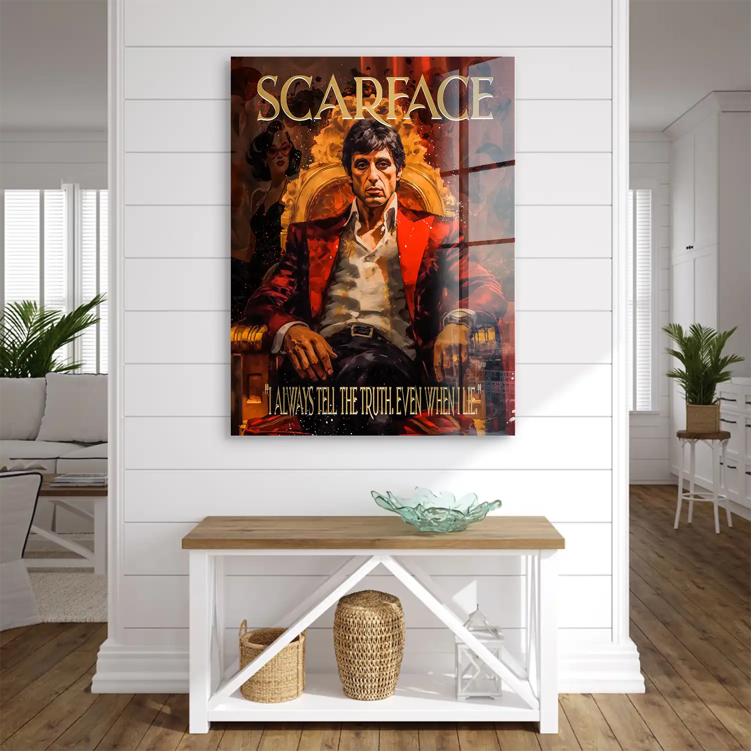 Scarface Acrylglas Bild INGALERIE