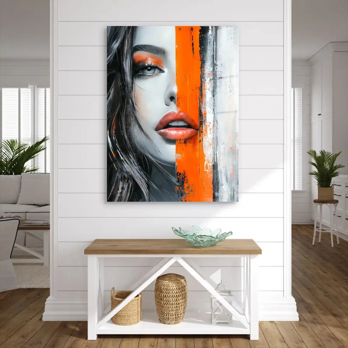 Orange Beauty Nr.2 Acrylglasbild INGALERIE