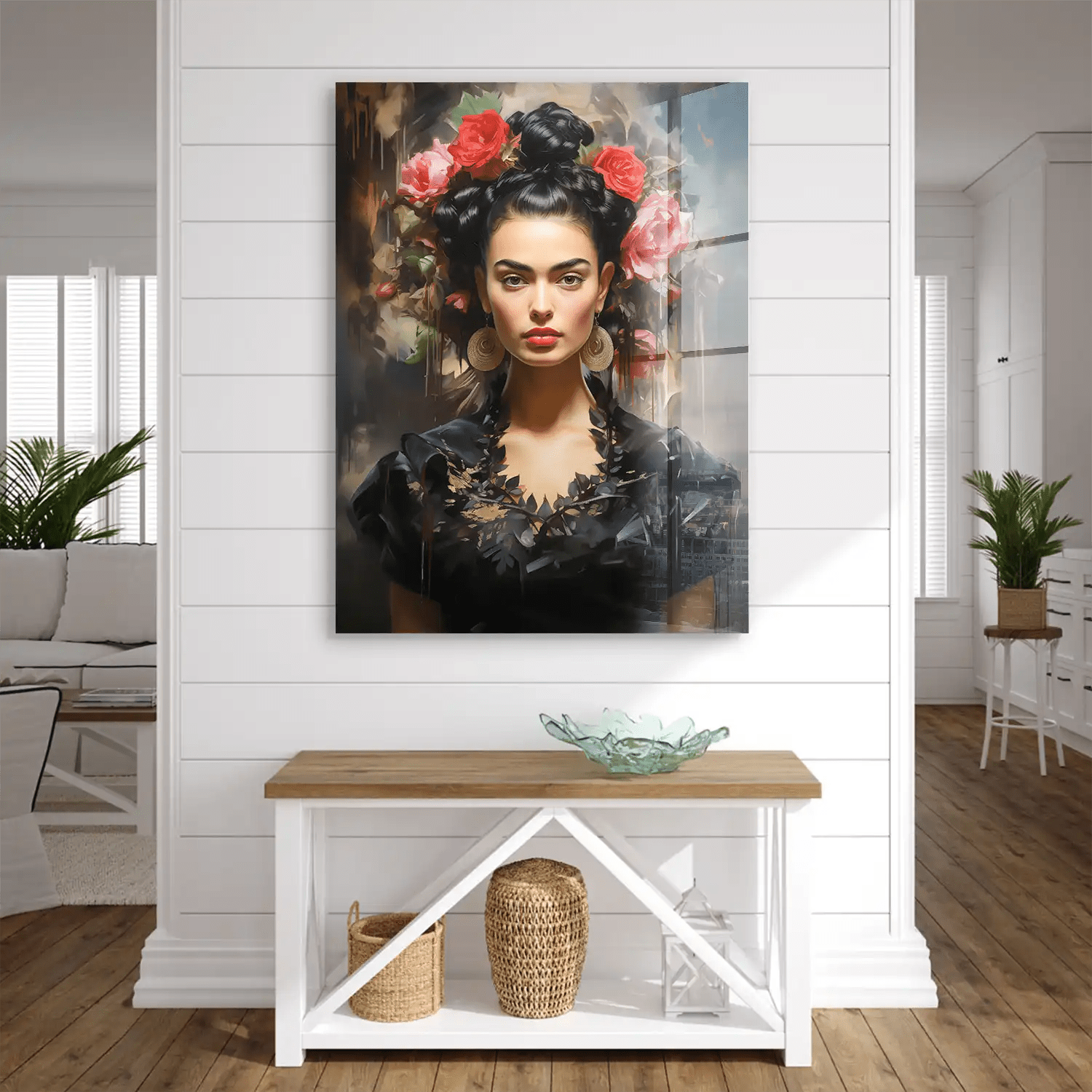 Frida Kahlo Beauty Acrylglas Bild INGALERIE