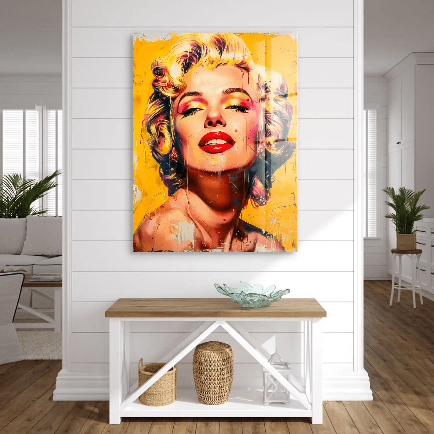 Marilyn Street Style Acrylglas Bild INGALERIE