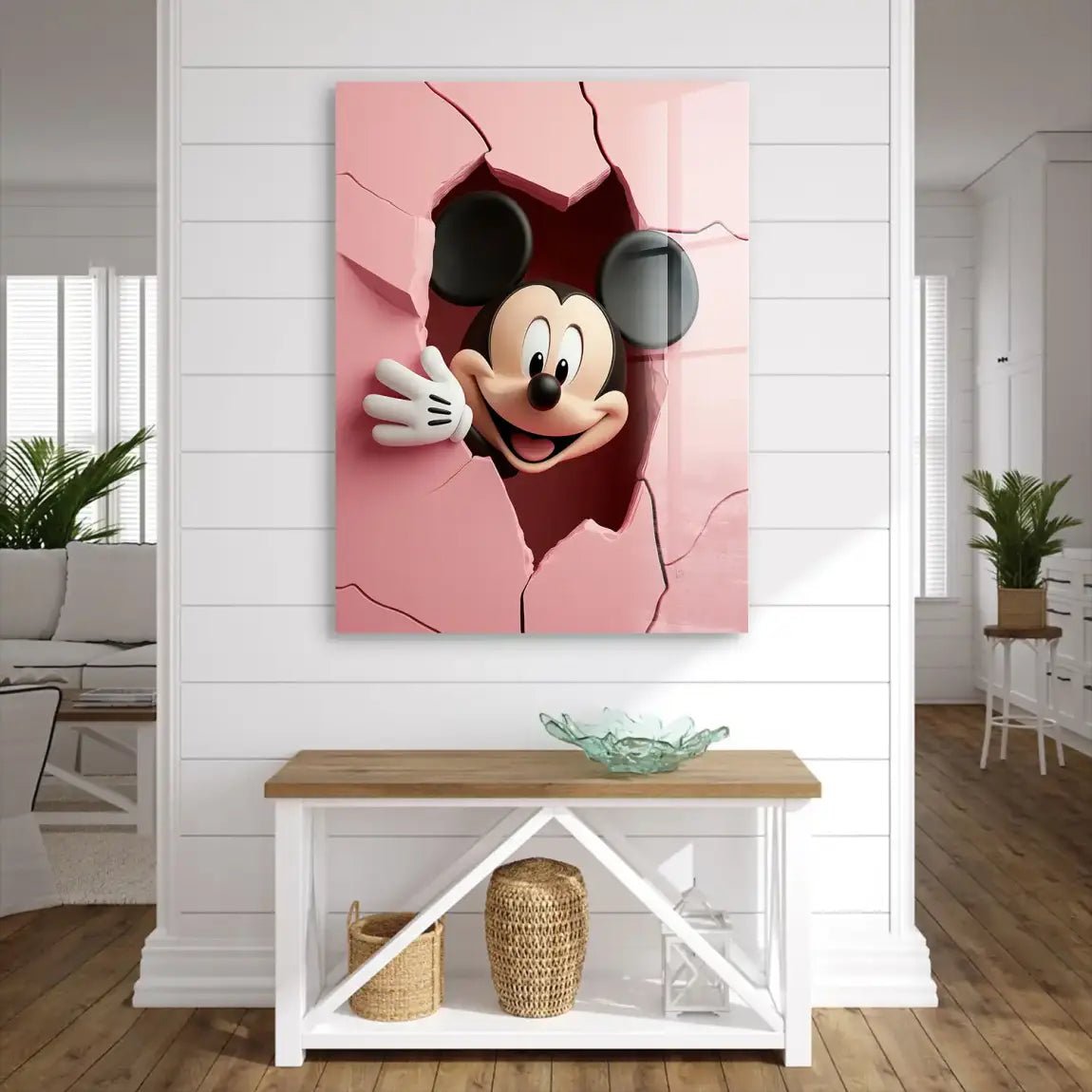 Micky Says Hello Acrylglasbild INGALERIE