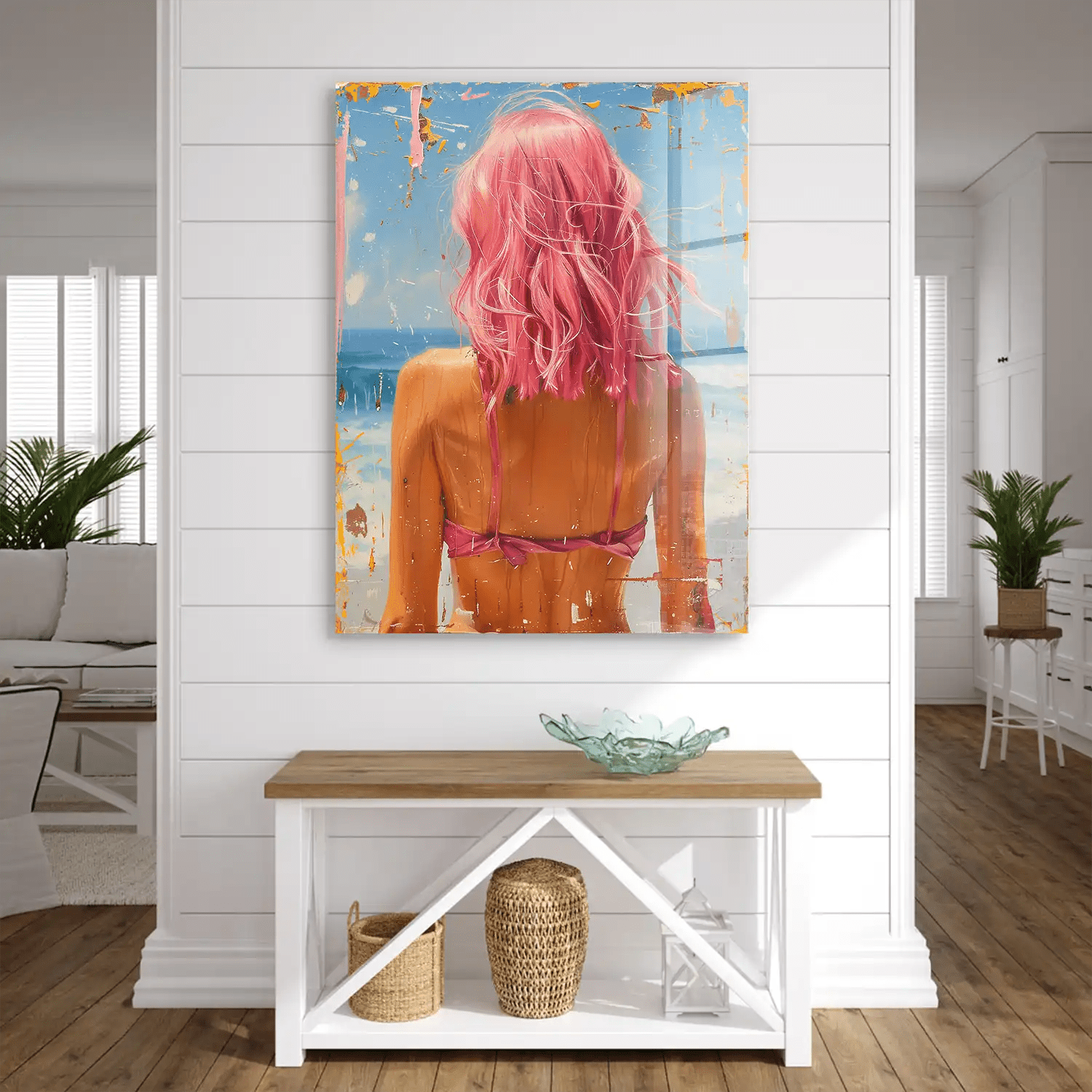 Beach Girl Nr.6 Acrylglas Bild INGALERIE