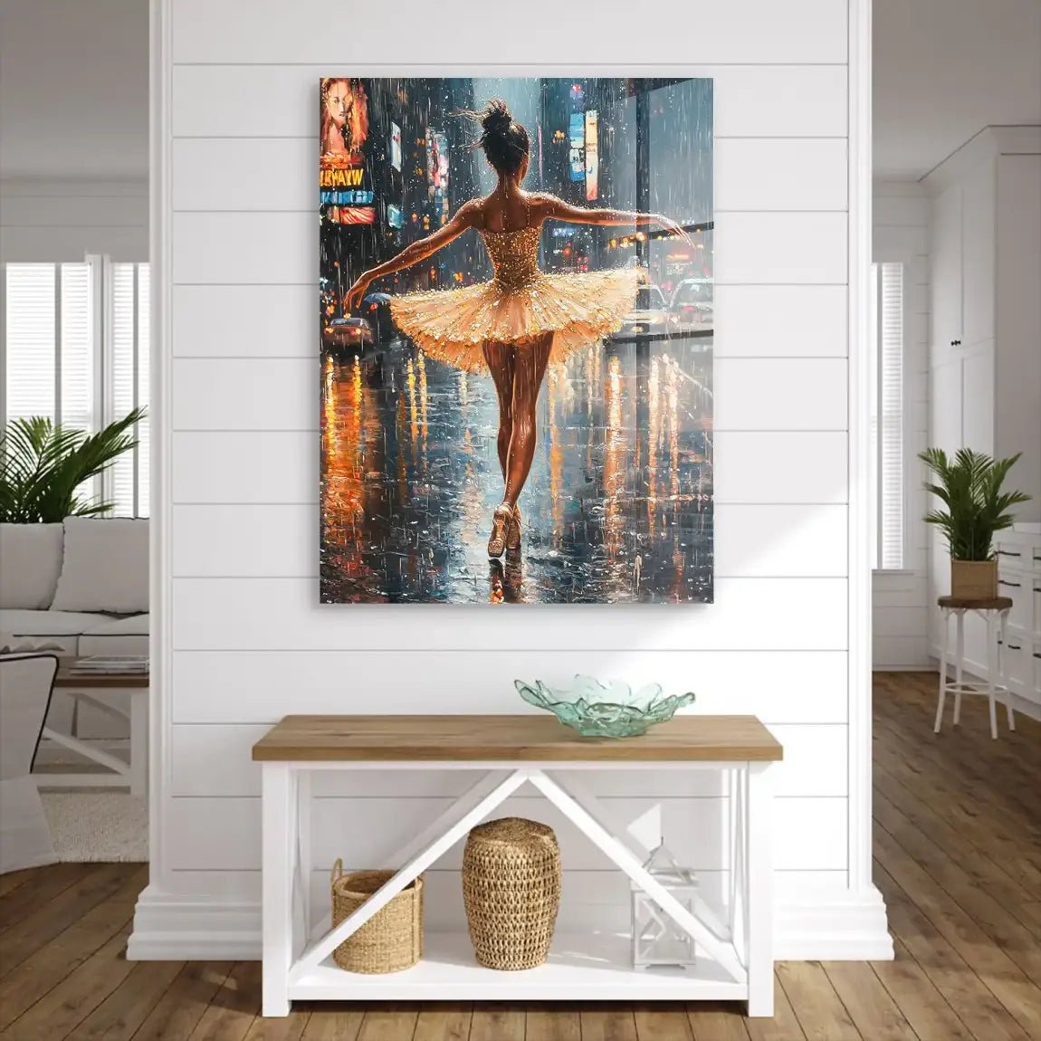 Ballett Rain Acrylglasbild INGALERIE