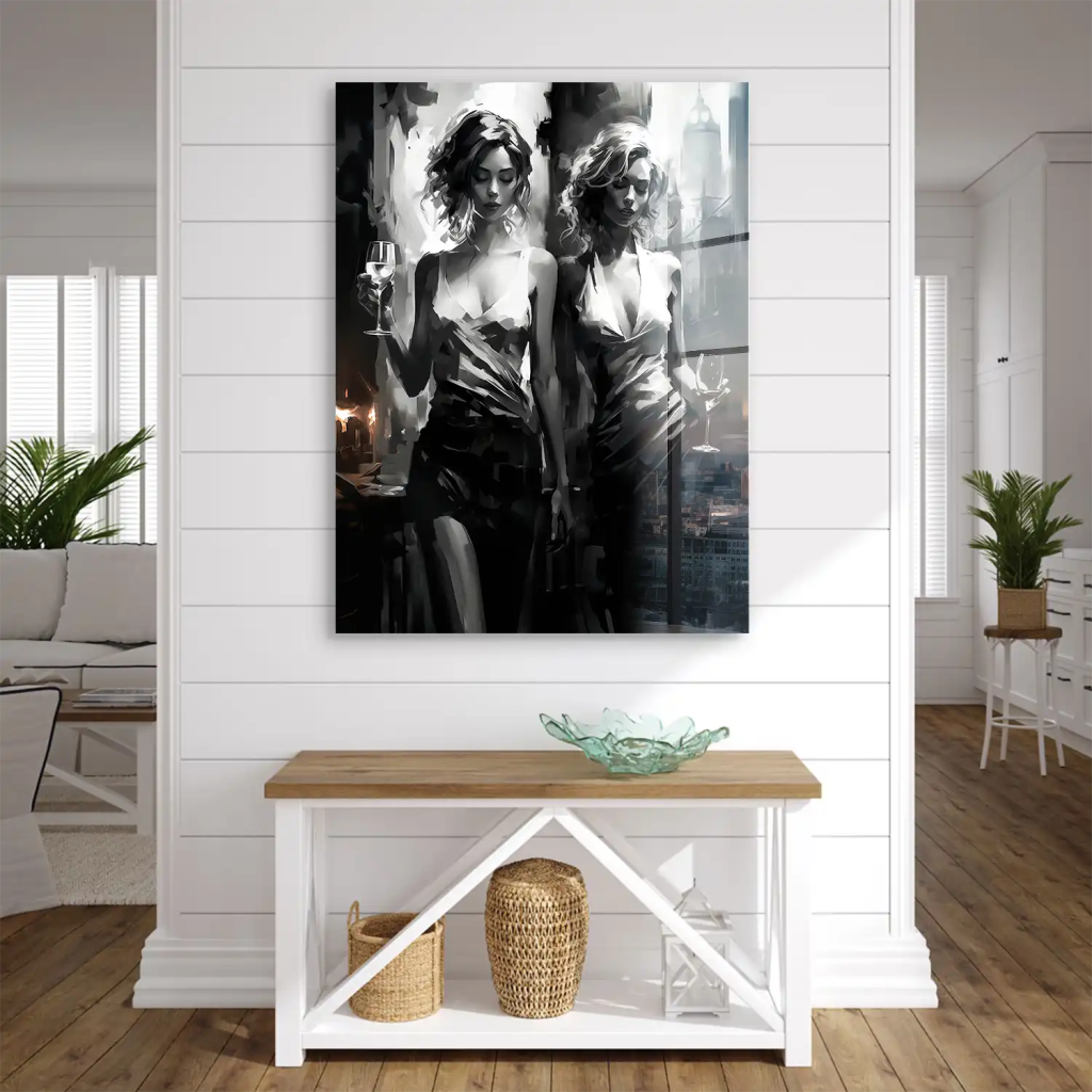 Two Ladys Acrylglas Bild INGALERIE