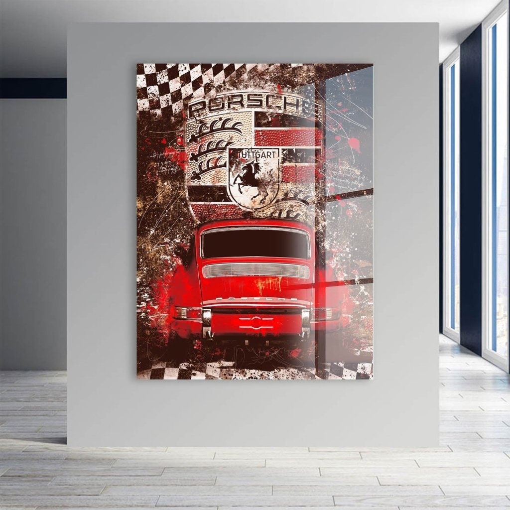 Porsche 911 Classic Style Acrylglas Bild INGALERIE