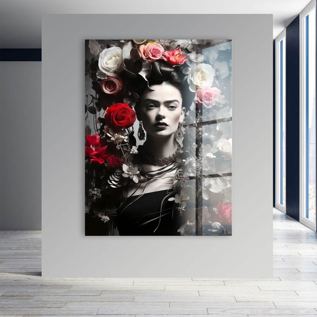 Frida Kahlo Modern Style Acrylglas Bild INGALERIE