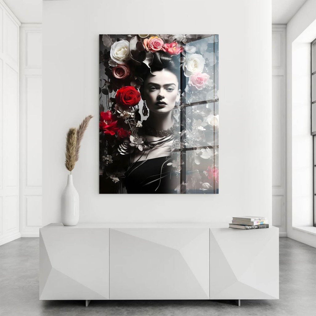 Frida Kahlo Modern Style Acrylglas Bild INGALERIE