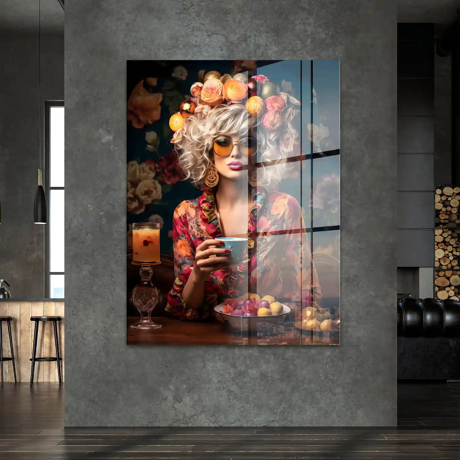 Beauty Bohemian Style Acrylglas Bild INGALERIE