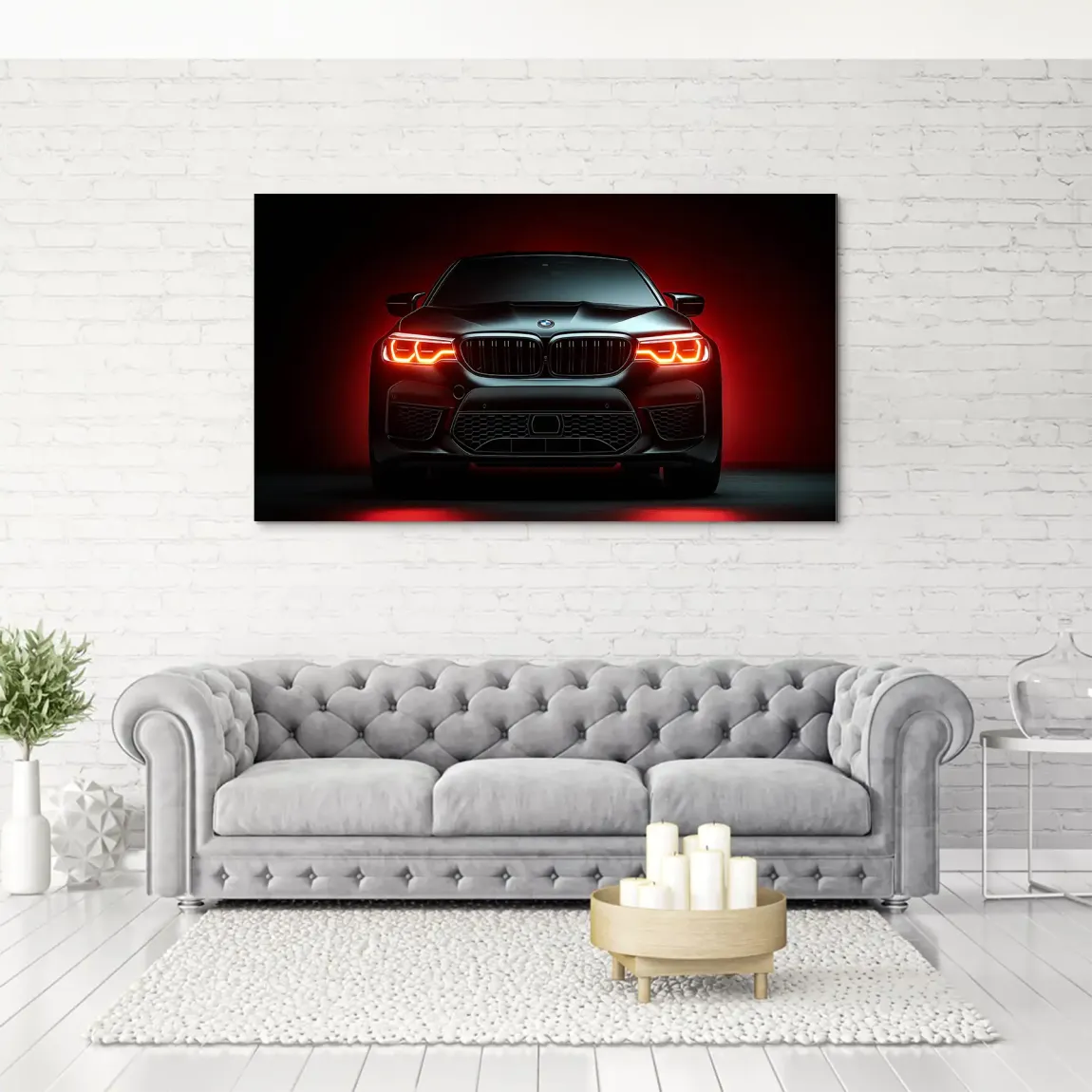 BMW M5 Power Aludibond Bild