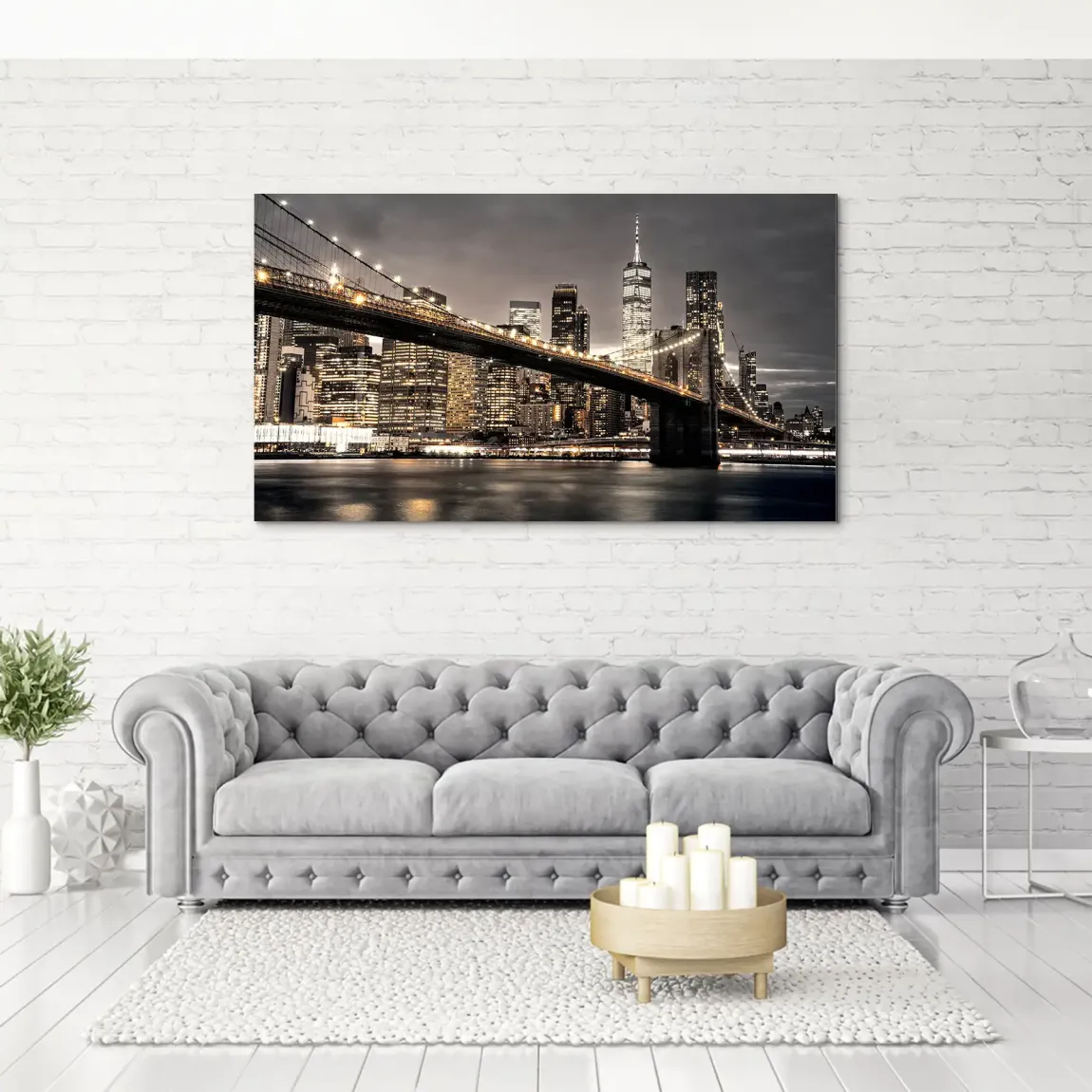 Manhattan Noble Art Alu Dibond Wandbild