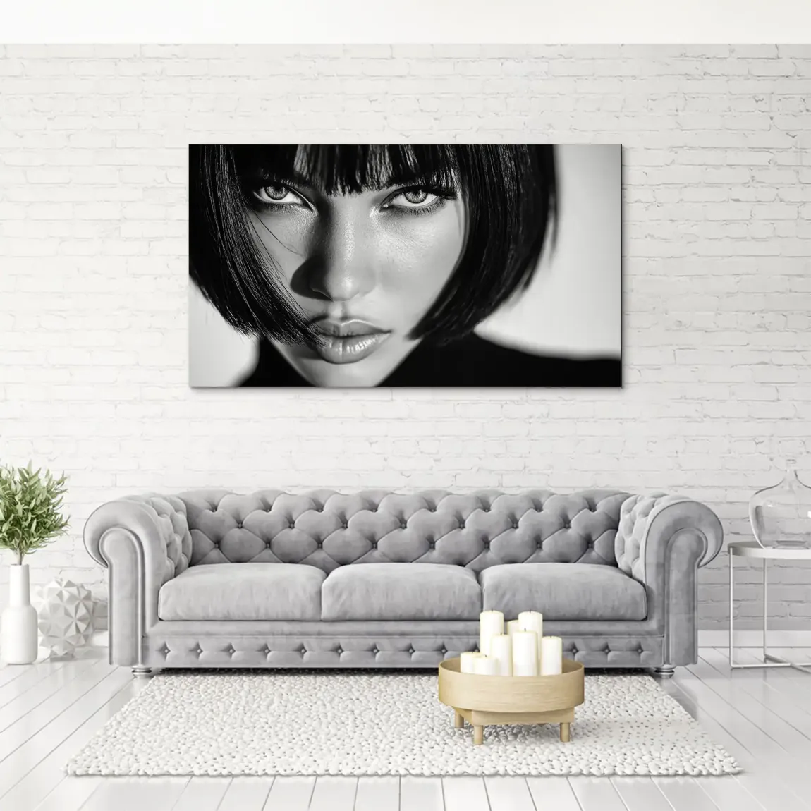 Mystic Eyes Aludibond Bild