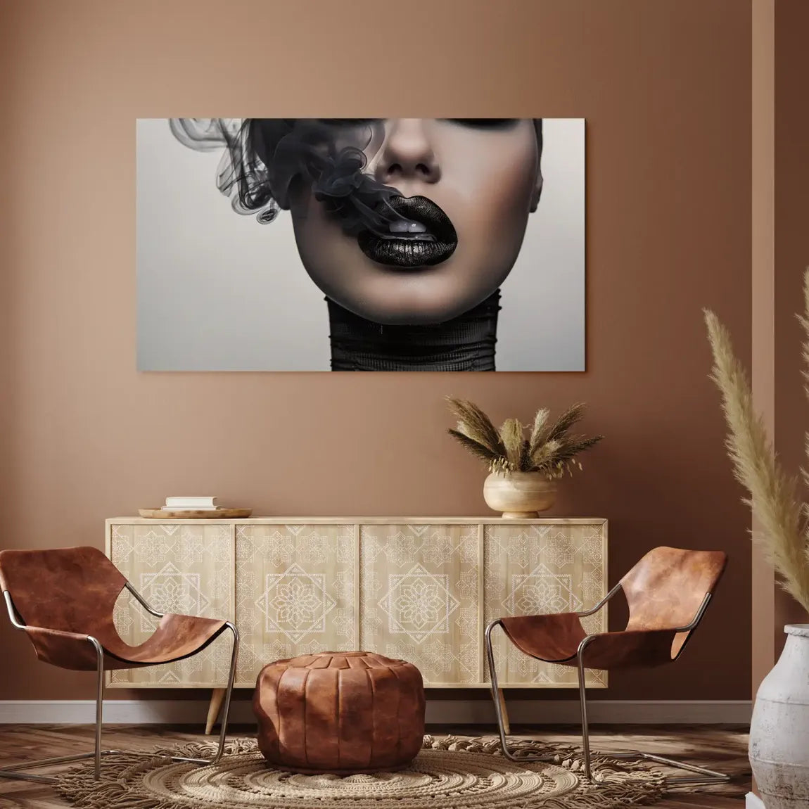 Velvet Smoke Affair Aludibond Bild INGALERIE