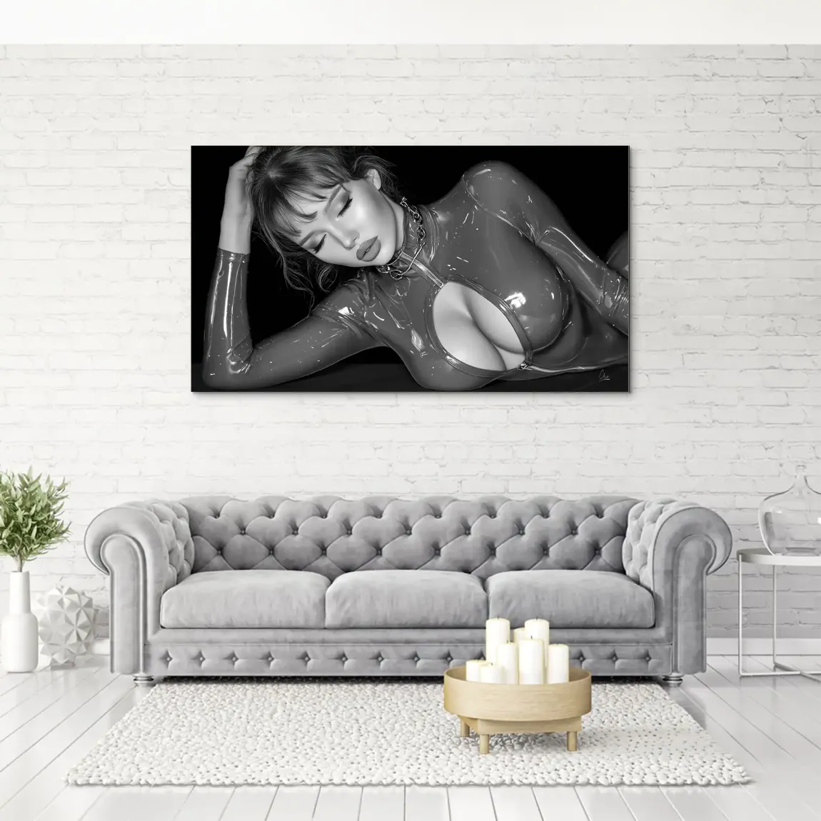 Latex Allure Aludibond Bild