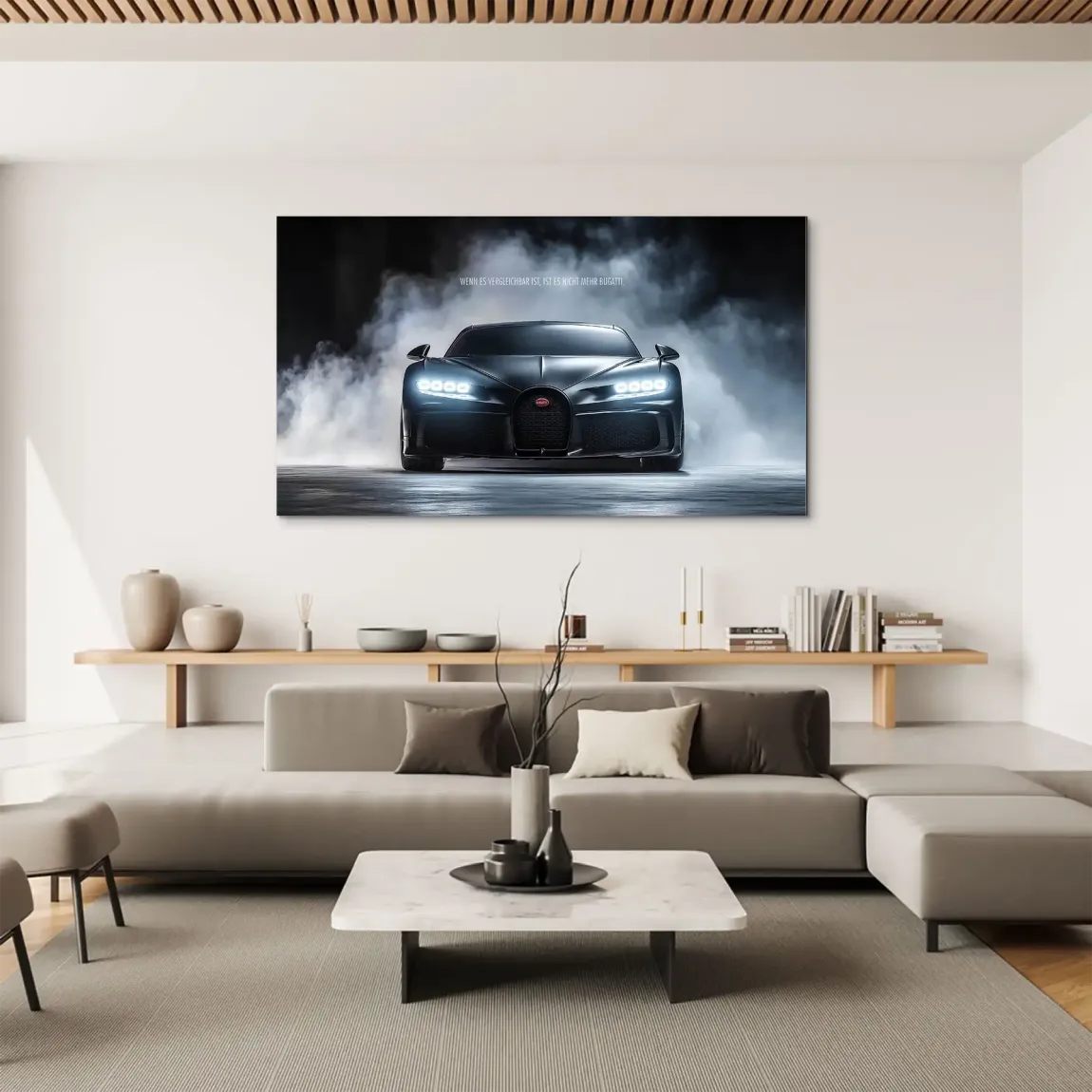 Bugatti Supreme Style Aludibond Bild