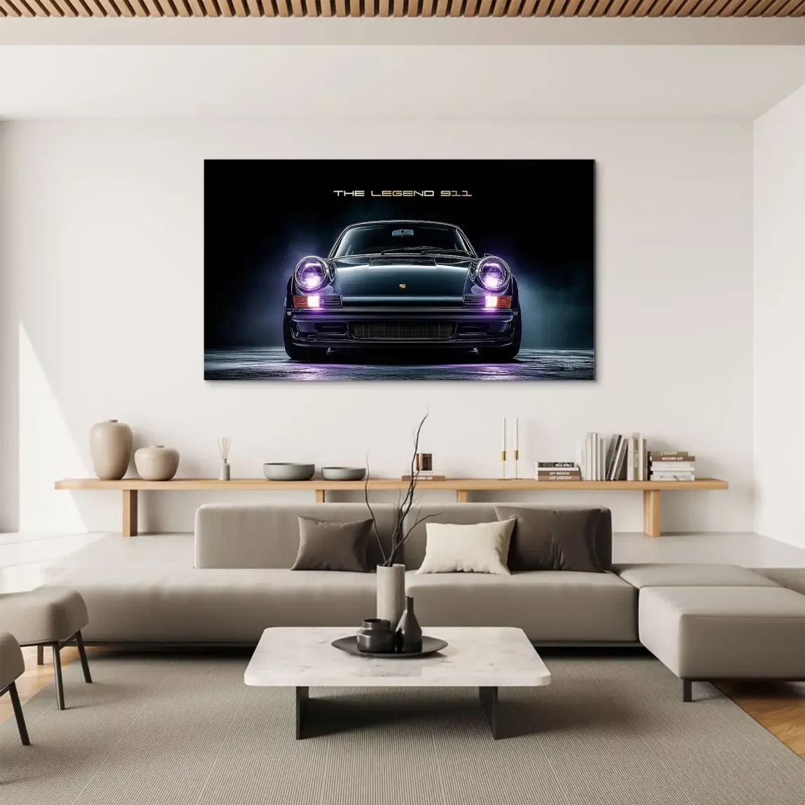 Porsche 911 Prestige Legend Aludibond Bild
