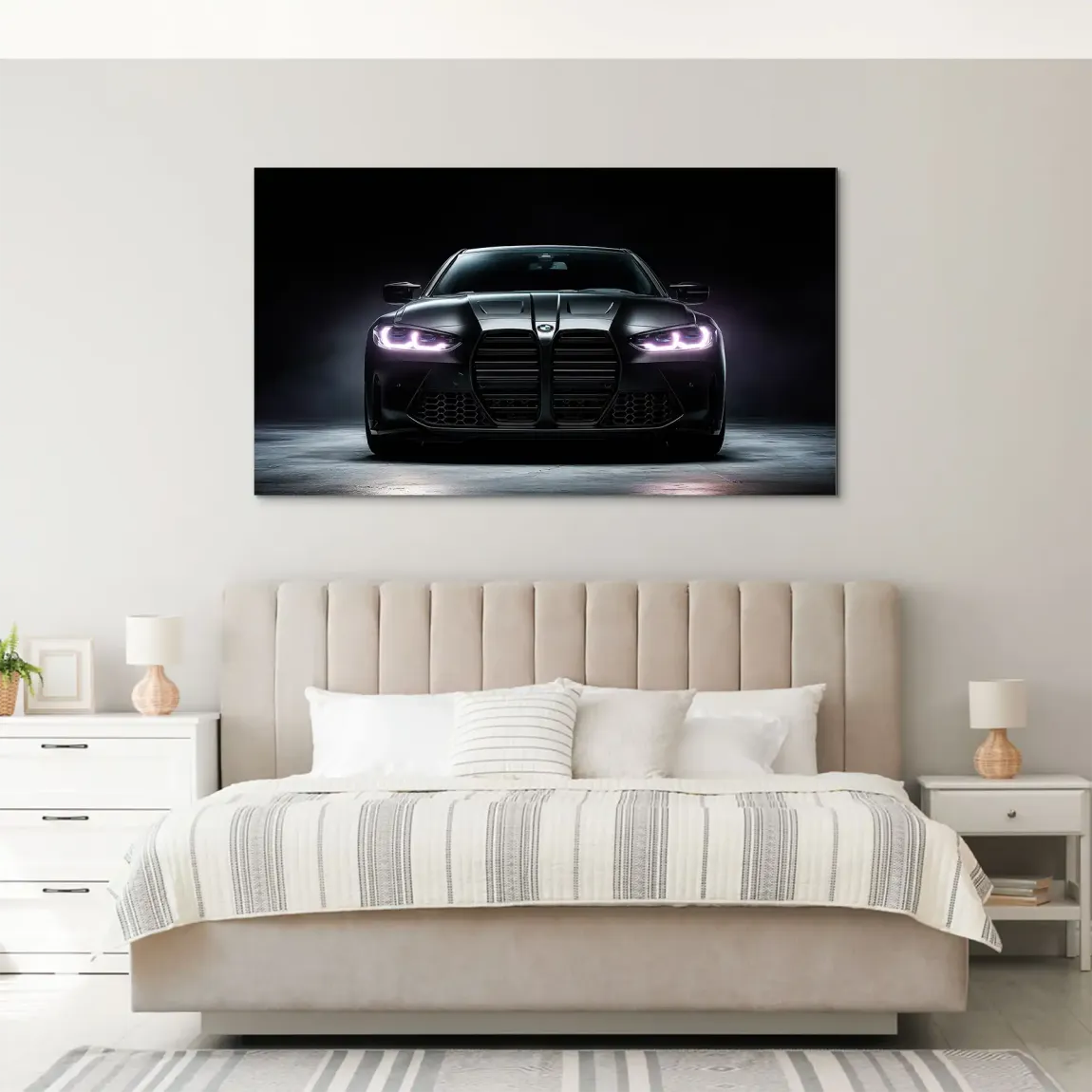 BMW M4 Power Aludibond Bild