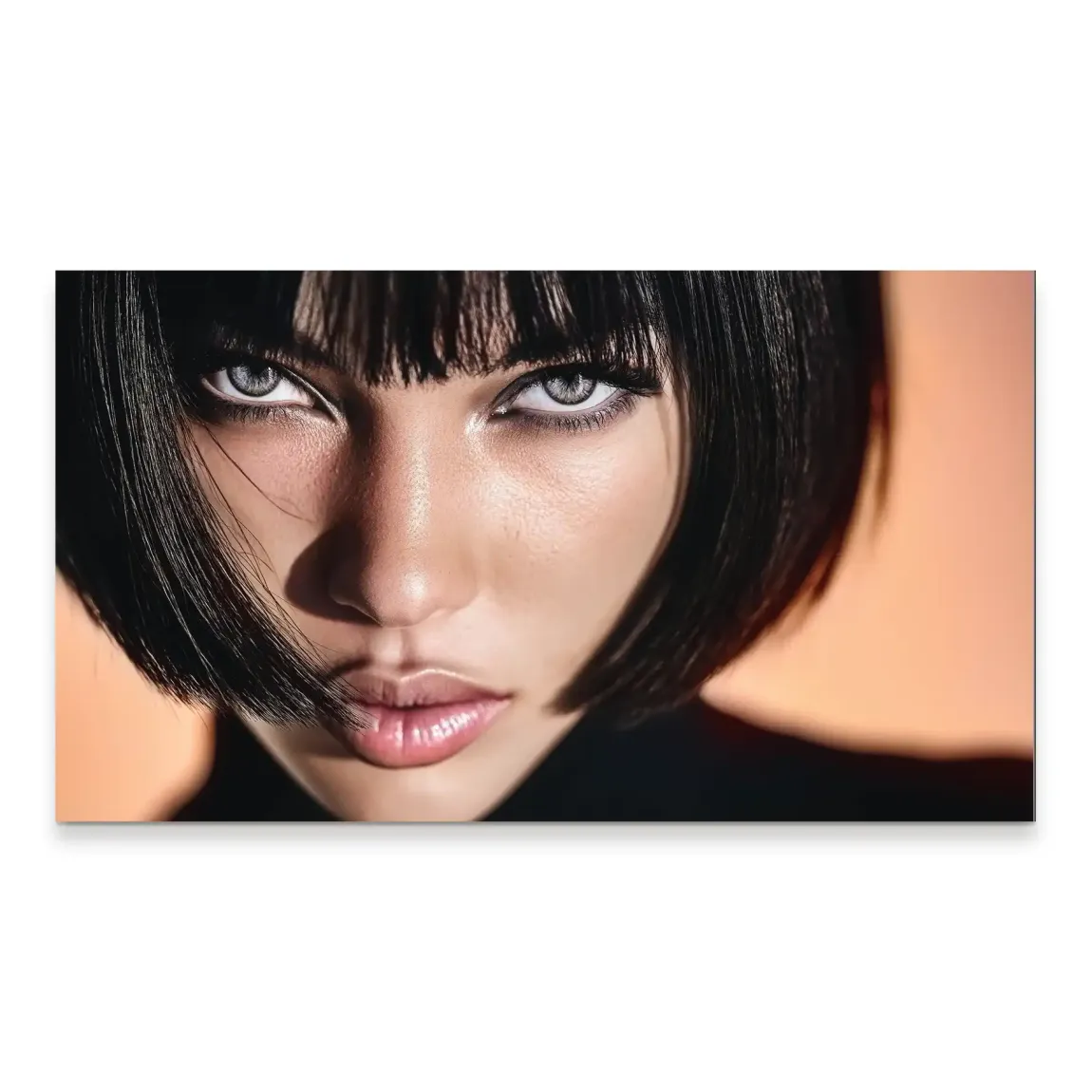 Silent Gaze Aludibond Bild