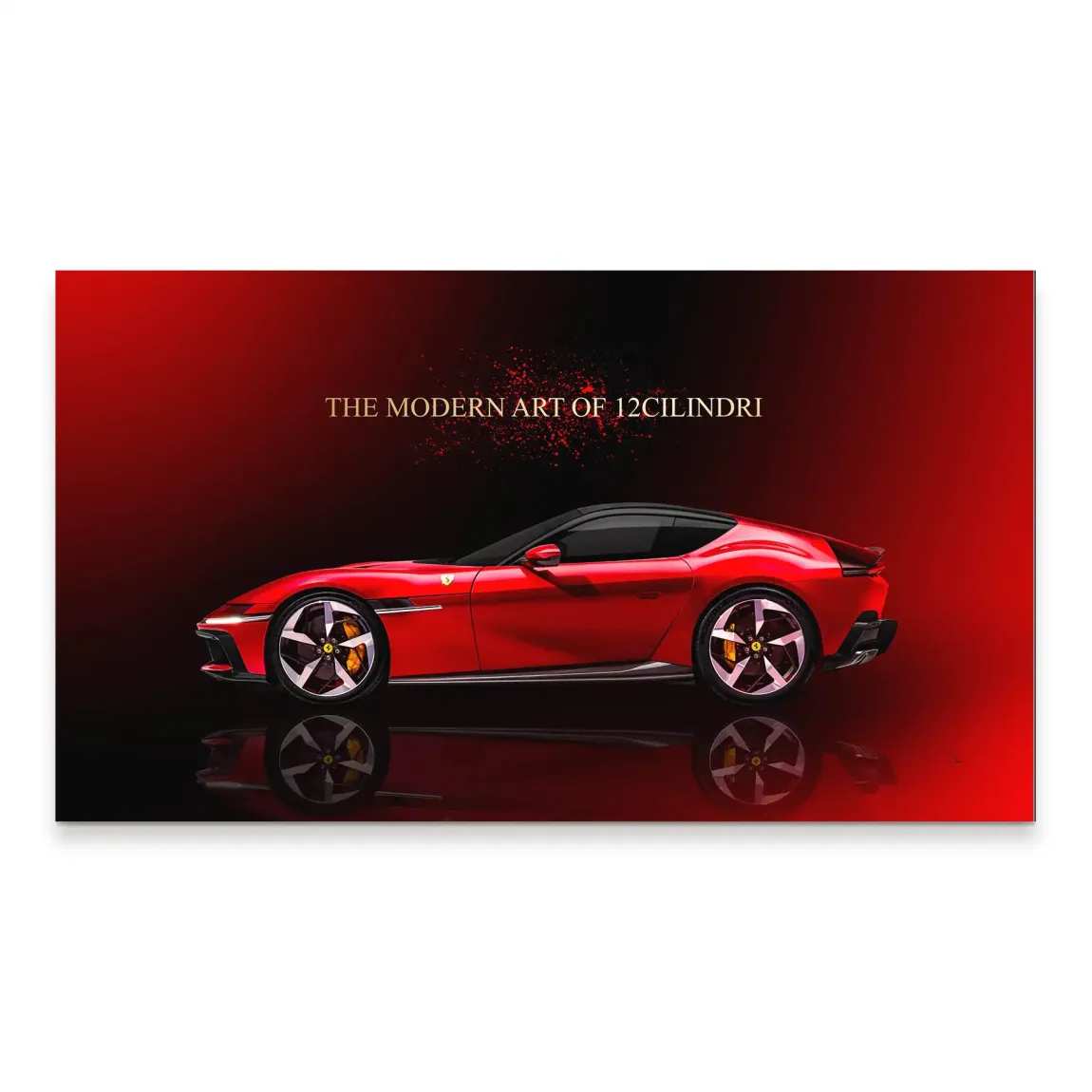 Ferrari Prestige Art Aludibond Bild
