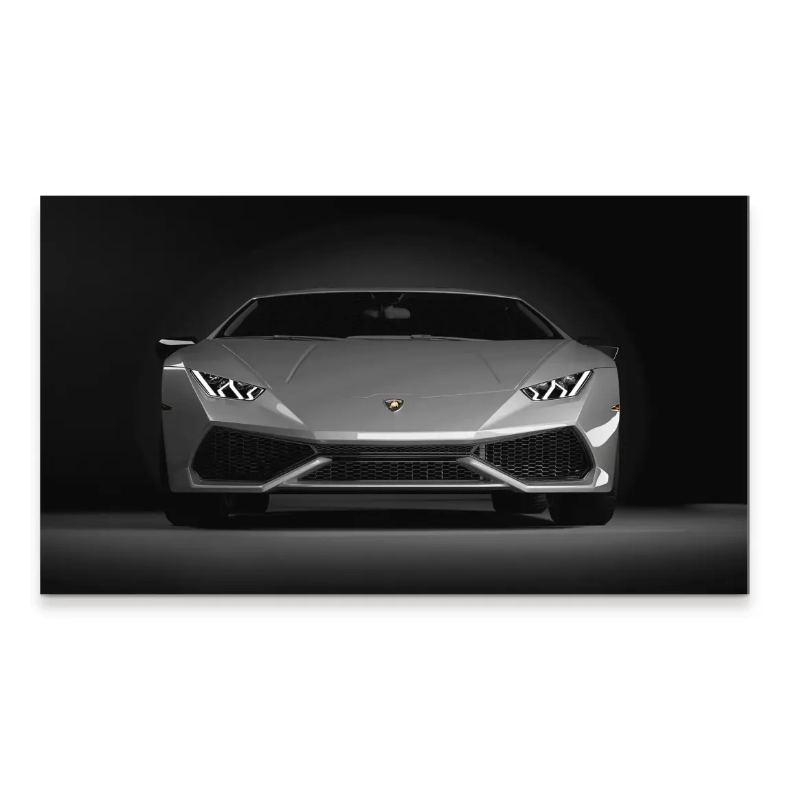 Midnight Lambo Vision Aludibond Bild