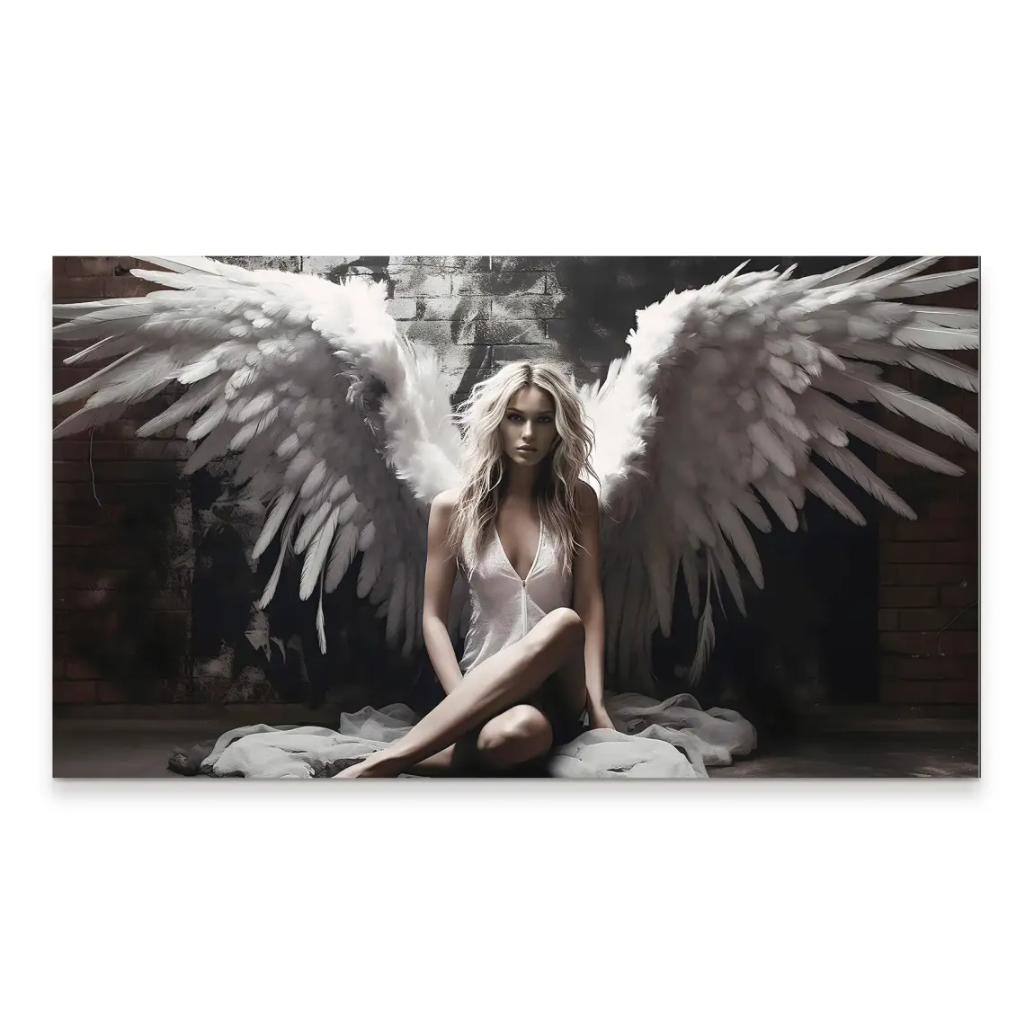 Angel Wings Aludibond Bild