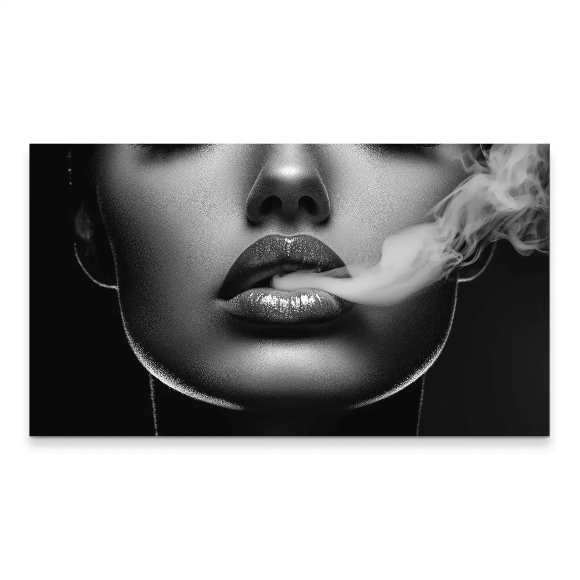 Smoke and Velvet Aludibond Bild INGALERIE